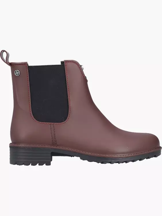 Rieker Damen Chelsea Boots in rot
