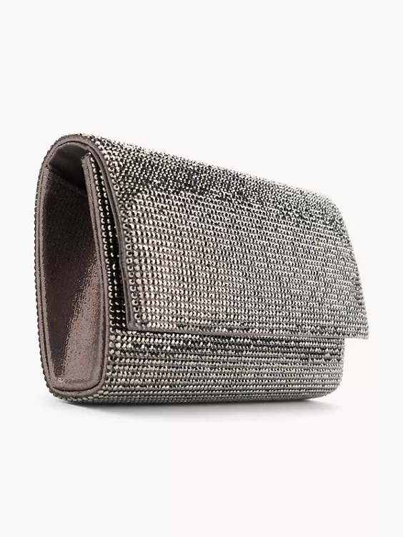Catwalk Clutch in grau