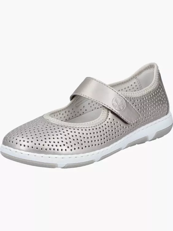 Rieker Damen Slipper in beige
