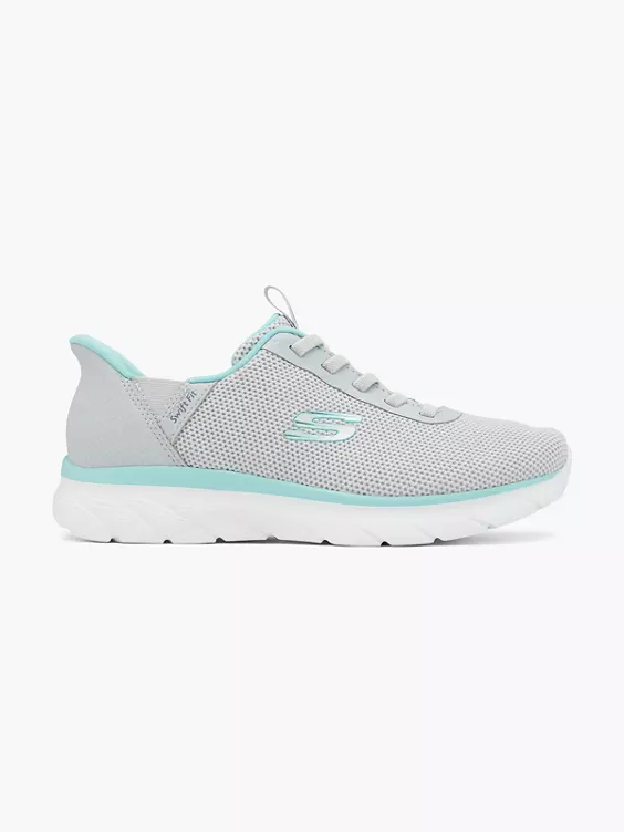 Skechers Slip On Sneaker SWIFT FIT SOLE PROVIDER in türkis