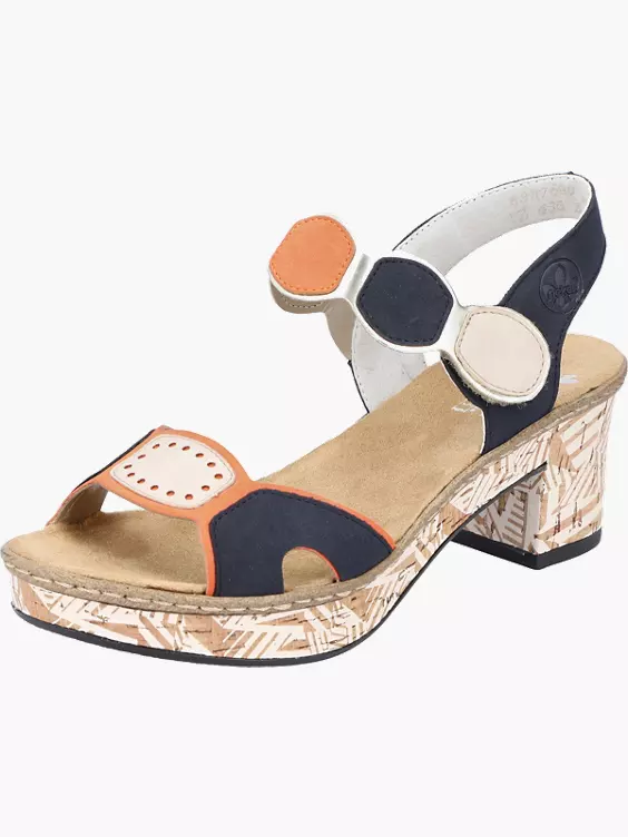Rieker Damen Riemchensandaletten in multicolor