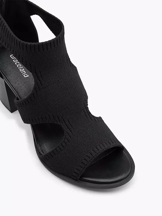 Graceland Sandalette in schwarz