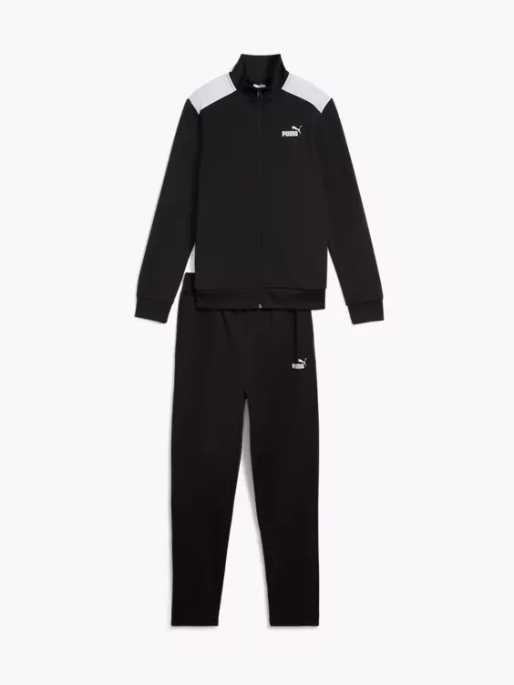 PUMA Trainingsanzug in schwarz