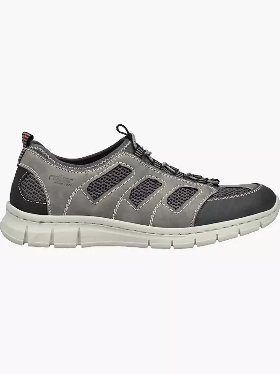 Rieker Herren Slipper in grau