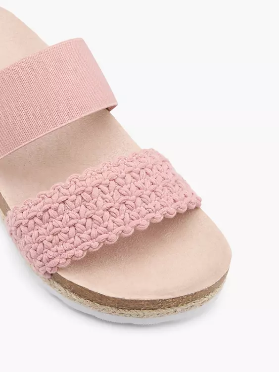 ESPRIT Pantolette in rosa