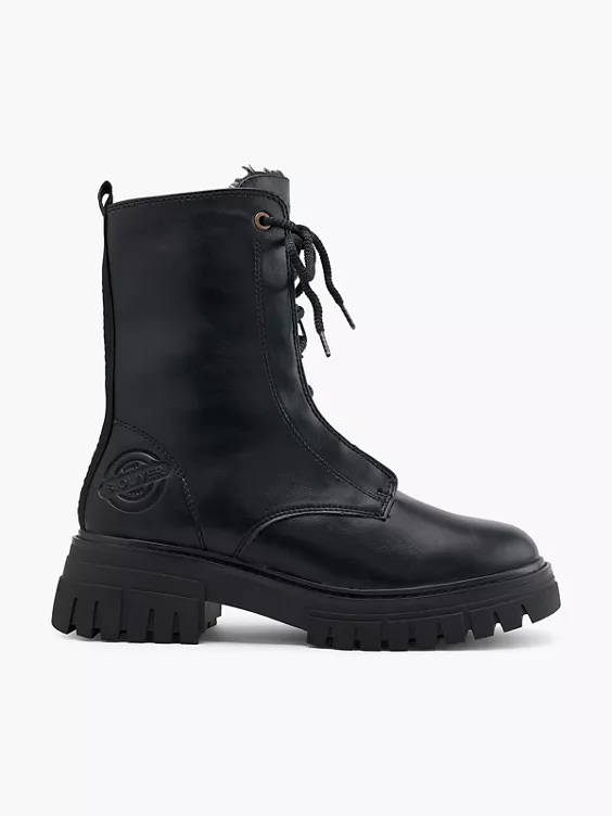 s.Oliver Schnürboots in schwarz