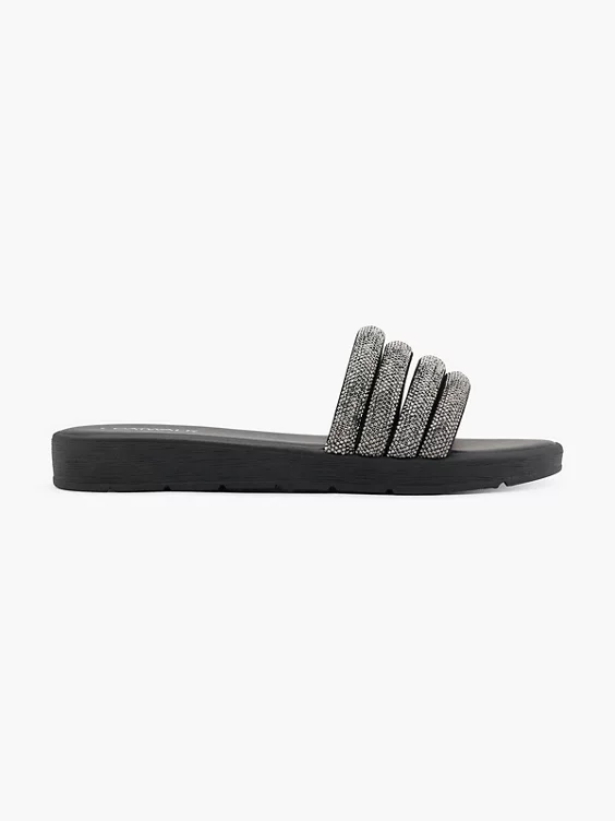 Catwalk Pantolette in grau