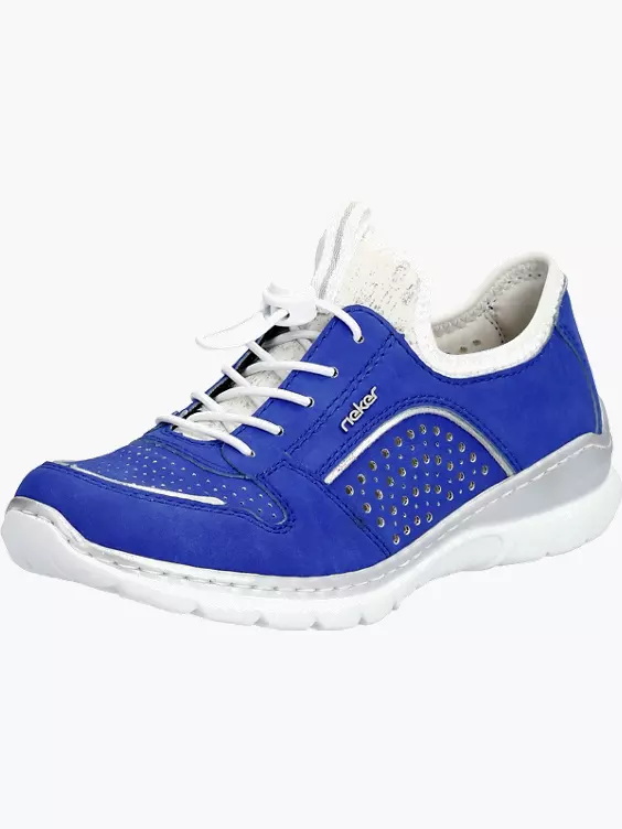 Rieker Damen Slipper in blau
