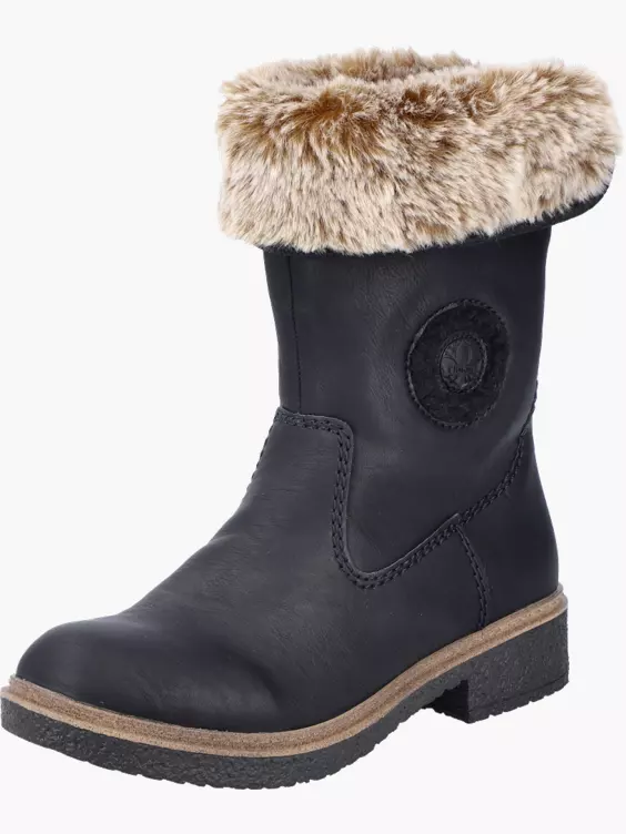 Rieker Damen Hochschaftstiefel in schwarz