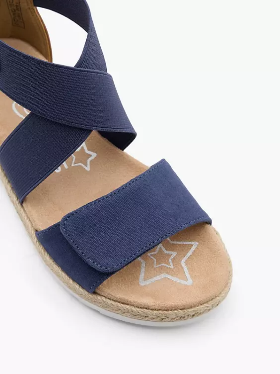 TOM TAILOR Sandale in navyblau