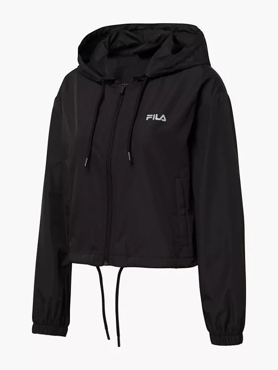 FILA Übergangsjacke in schwarz