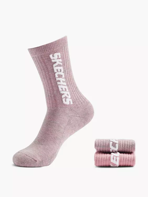 Skechers 4er Pack Socken in rosa