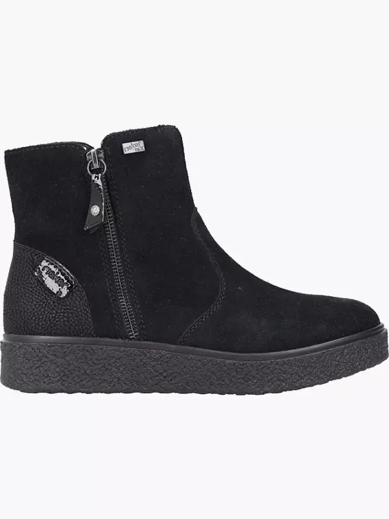 Rieker Damen Kurzstiefel in schwarz