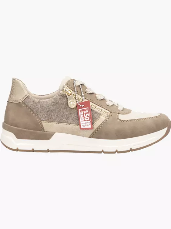 Rieker Damen Sneaker Low in beige
