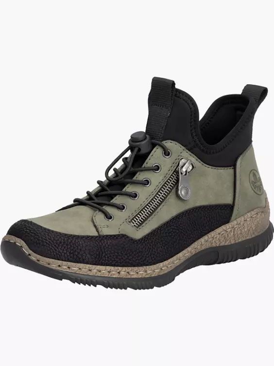 Rieker Damen Slipper in grün
