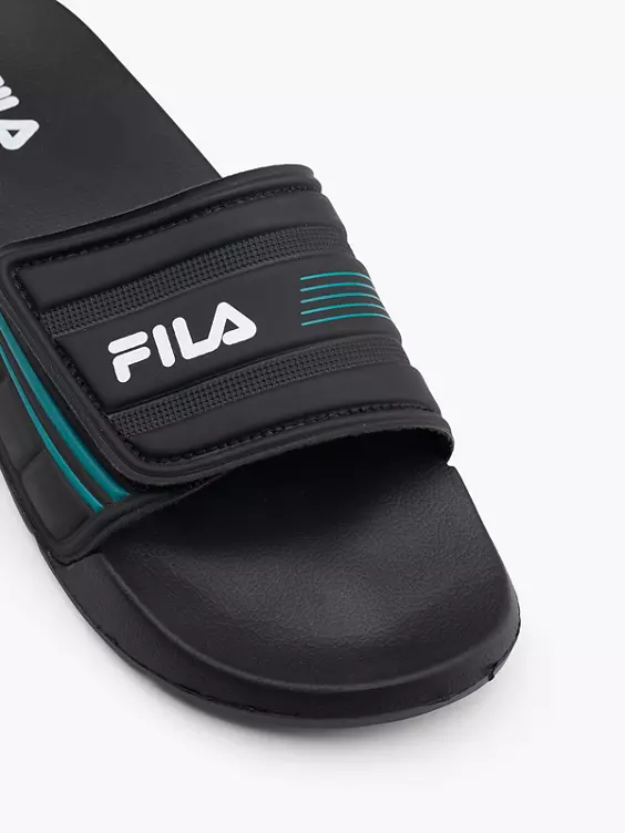 FILA Slides in schwarz