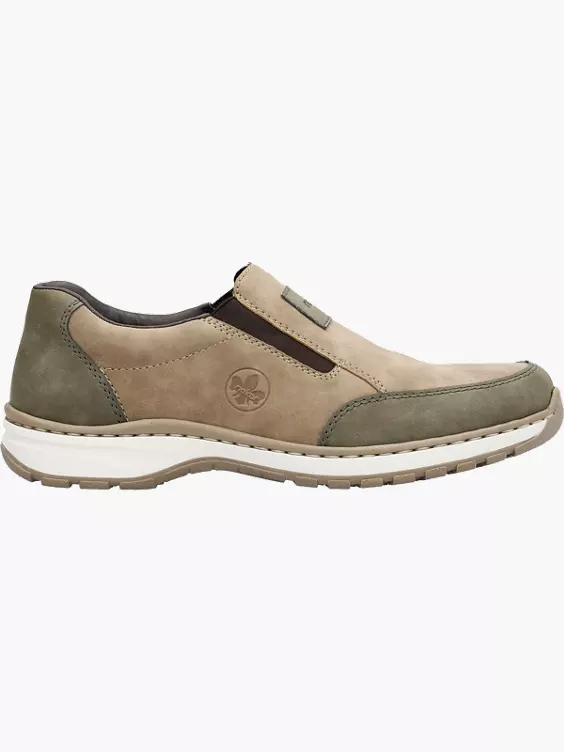 Rieker Herren Slipper in beige