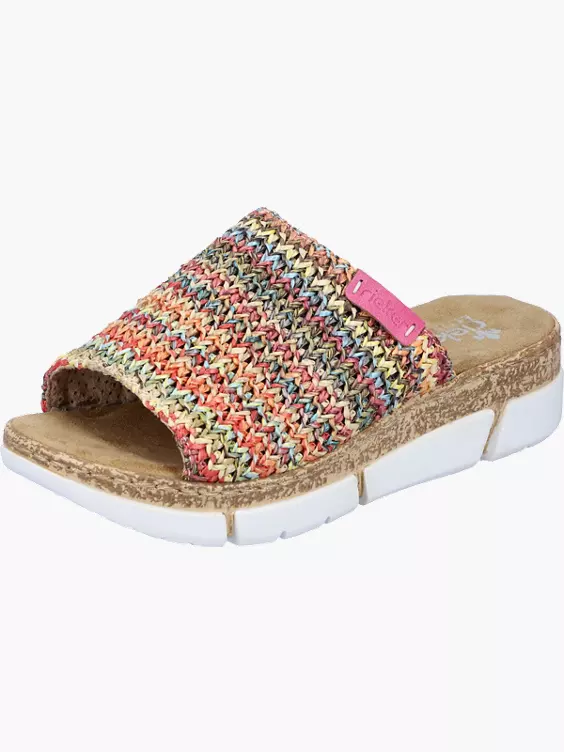 Rieker Damen Pantoletten in multicolor