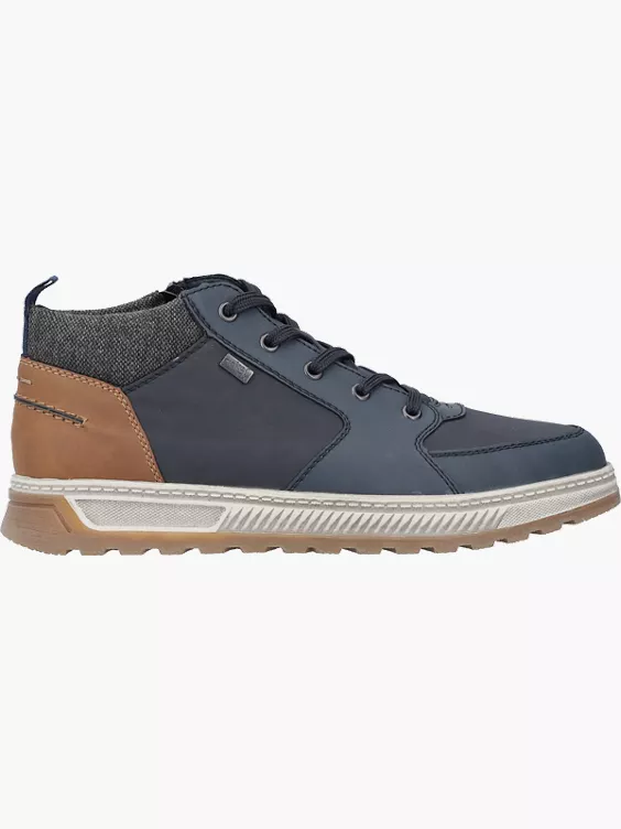 Rieker Herren Schnürstiefel in blau