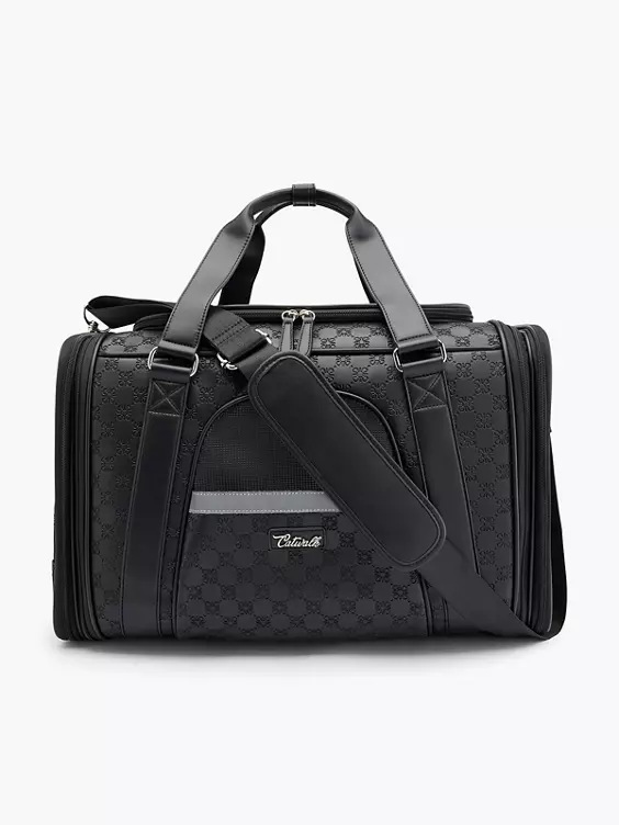 Catwalk Hundetasche in schwarz