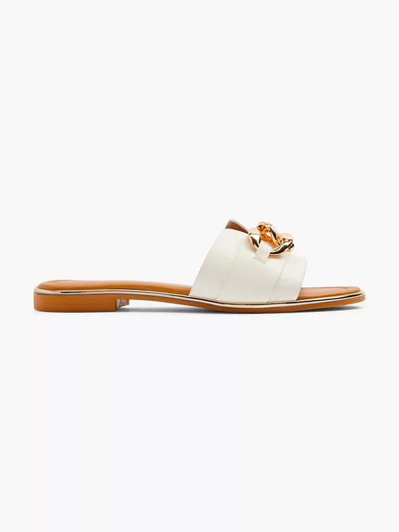 Catwalk Pantolette in weiß