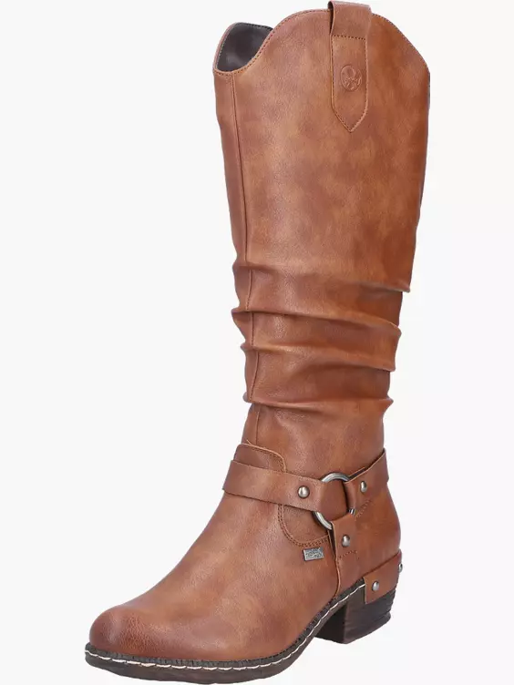 Rieker Damen Hochschaftstiefel in braun