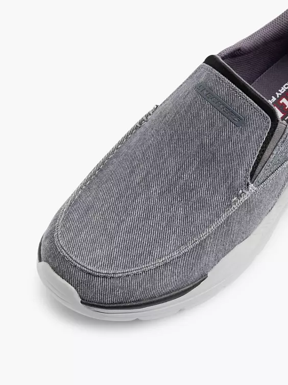 Skechers Slip On Sneaker Swift Fit - hands free in grau