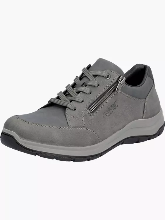 Rieker Herren Schnürschuhe in grau