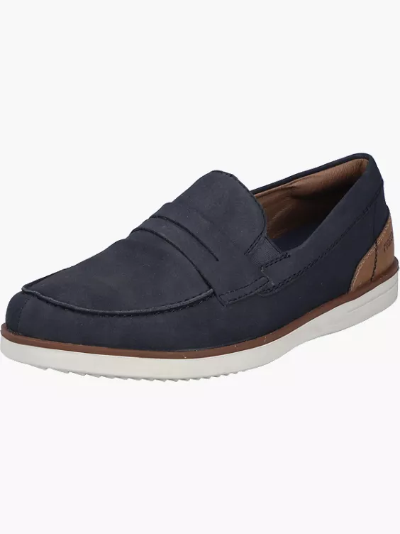 Rieker Herren Slipper in blau