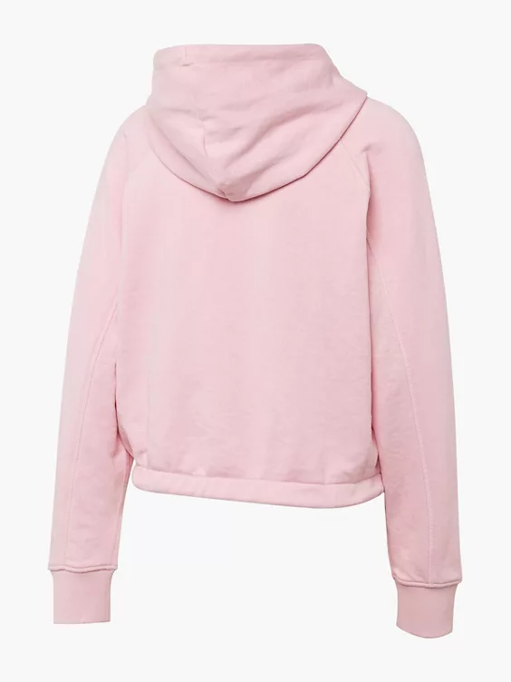 FILA Crop Hoodie in rosa