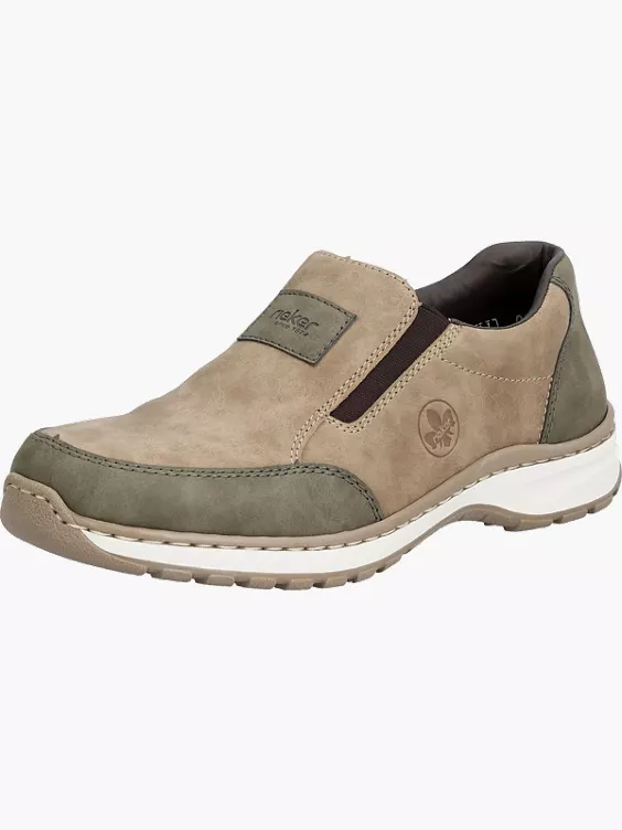 Rieker Herren Slipper in beige