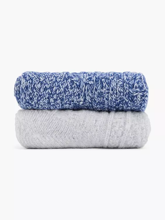 Cosy Nature 2er Pack Socken in blau