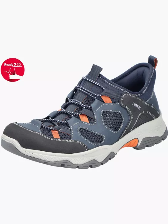 Rieker Herren Slipper in blau