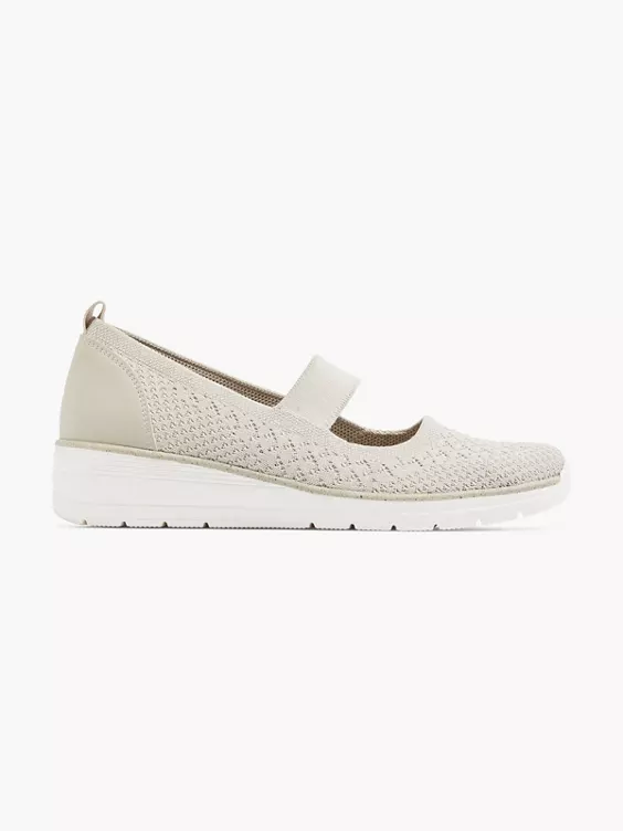 Easy Street Komfort Slipper in beige