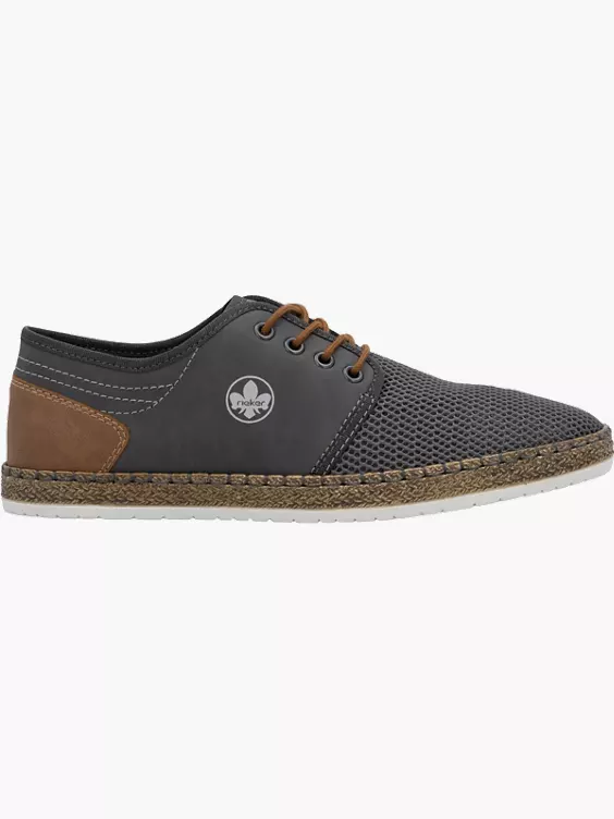 Rieker Herren Schnürschuhe in grau