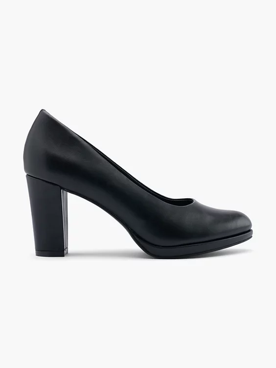 Graceland Pumps in schwarz