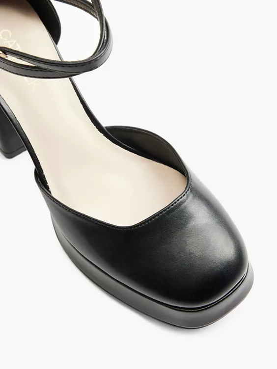 Catwalk Spangenpumps in schwarz