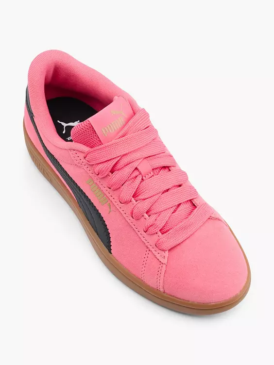 PUMA Leder Sneaker SMASH 3.0 FL in pink