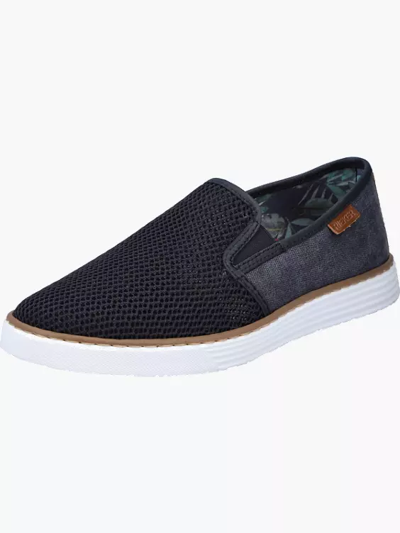 Rieker Herren Slipper in blau