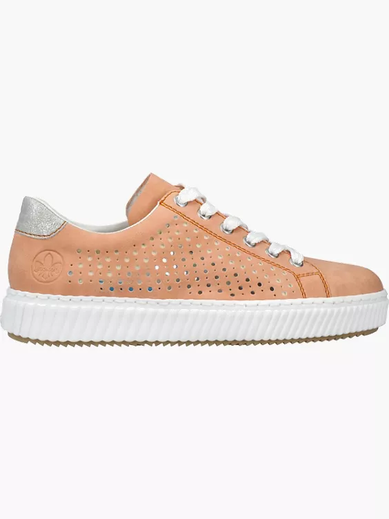 Rieker Damen Sneaker Low in orange
