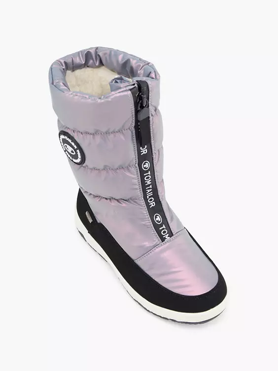 TOM TAILOR Schneeboots in lila
