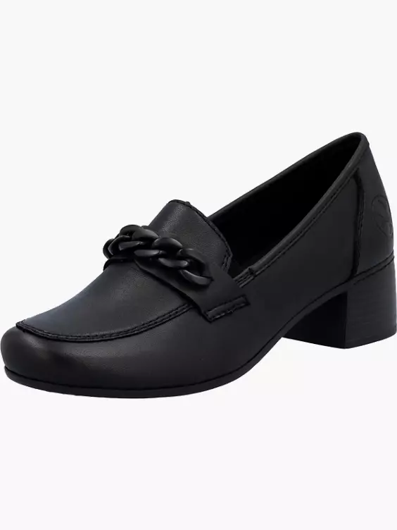 Rieker Damen Loafer in schwarz