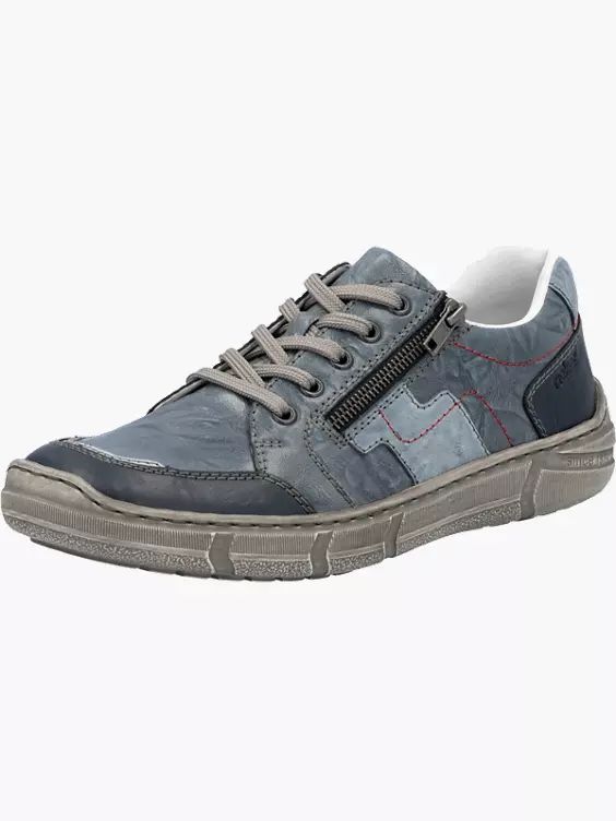 Rieker Herren Schnürschuhe in blau