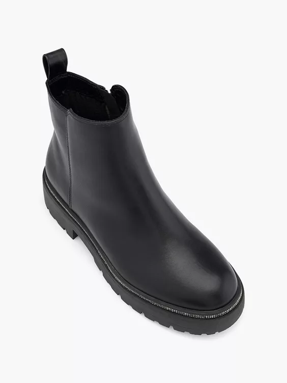 Catwalk Chelsea Boots in schwarz
