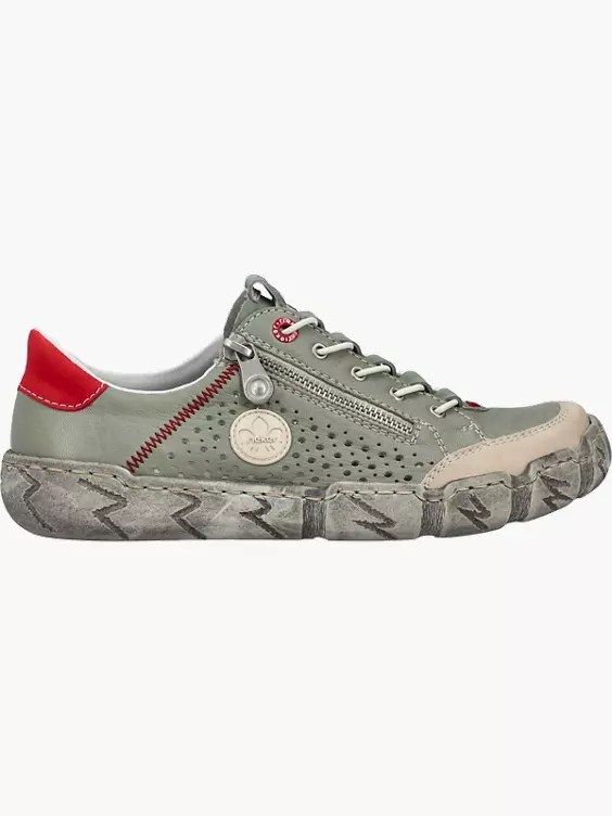 Rieker Damen Slipper in grün