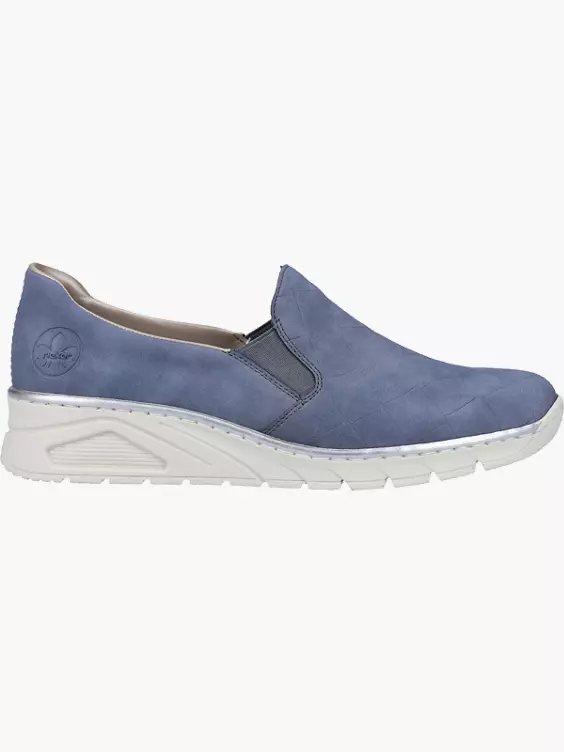 Rieker Damen Slipper in blau