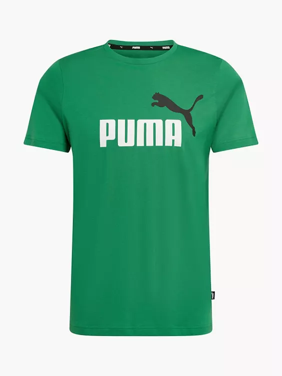 PUMA T-Shirt in grün