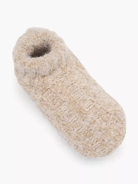 Cosy Nature ABS Socken in beige