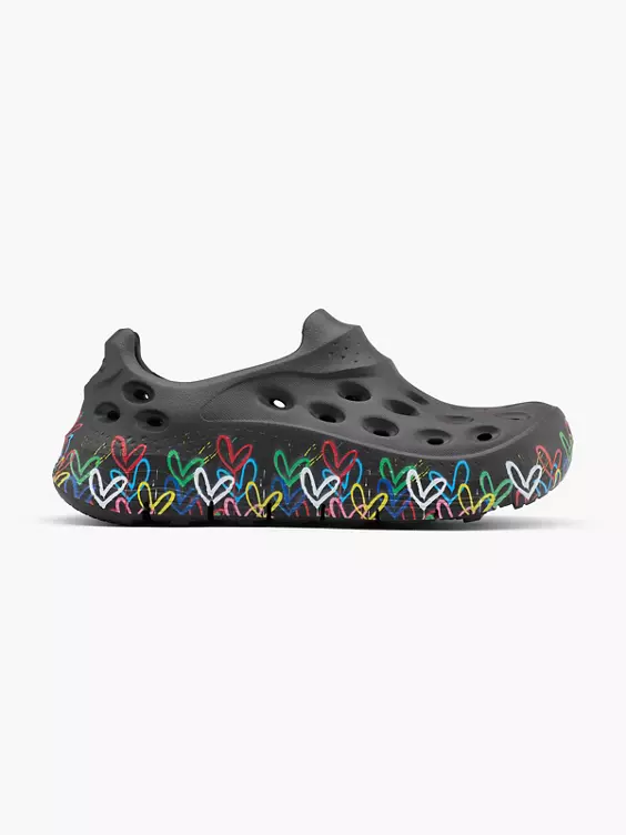 Skechers Clogs in schwarz