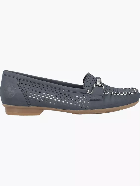 Rieker Damen Loafer in blau